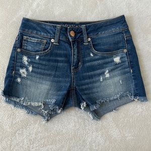 Women’s American Eagle Jean Shorts, Size 2